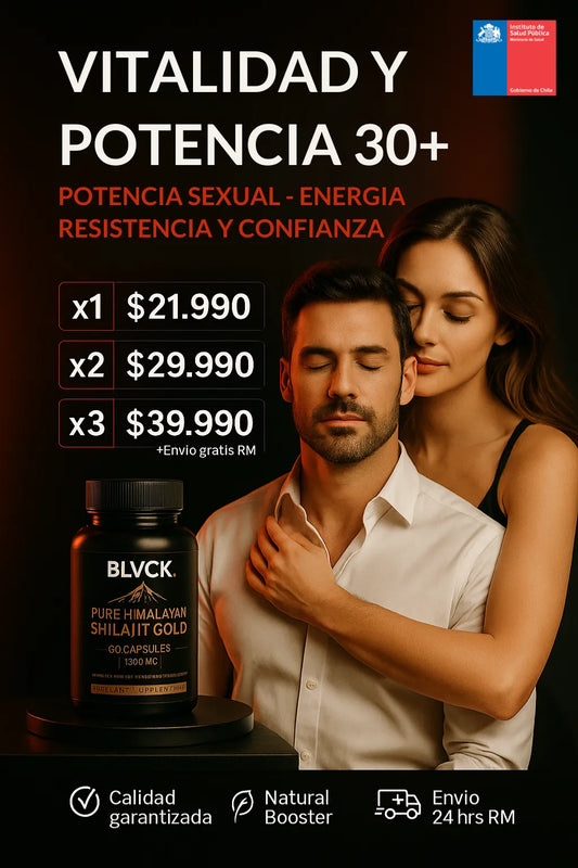 BLVCK SHILAJIT HIMALAYAN GOLD - 60 CAPS